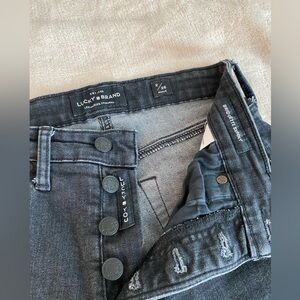 Lucky Brand Bridgette Skinny Jean with raw hem